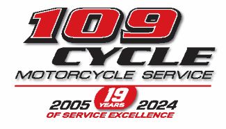 109 Cycle Motorcycle Service Logo