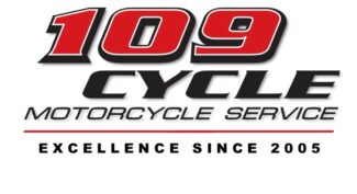 109 Cycle Motorcycle Service Logo